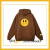 Nya män och kvinnors hoodie mode streetwear smiley ansikts tröja mäns avslappnad mode trend drewss tröjor gula smiley ansiktsbrev tryck tröjor