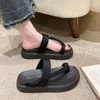 Hausschuhe Wohnungen Plattform Frauen Sommer Strand Schuhe Sandalen Mode 2024 Casual Kleid Flip-Flops Marke Walking Rutschen Mujer