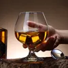 Calice a gamba corta Tazza da whisky e brandy Semplice pratico bar in vetro senza piombo Festival di famiglia Banchetto Bicchieri da vino