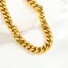 Topgrillz 6mm8mm Stainless Steel سلسلة كوبية كوبية سوار الكاحل للنساء للنساء الهدية 240125