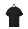 Herren Designer Band T-Shirts Mode Schwarz Weiß Kurzarm Luxus Buchstabenmuster T-Shirt Größe S-3XL