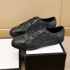 مصمم فاخر كلاسيكي أحذية غير رسمية للرجال مدرب مدرب حذاء رياضة Loafer Espadrille Sport Fashion Canvas Walk Tennis Leath