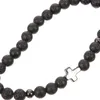 Charm Bracelets Mens Bracelet Cross Beads Wrist Chain Male Stone For Women The Natural Beaded Prayer Decorative Fitness