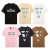 T-shirt de marque Marque V Chemises Hommes Femmes T-shirts à manches courtes T-shirts d'été T-shirts hip hop streetwear hauts shorts vêtements vêtements diverses couleurs-12