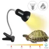 Oświetlenie 50 W 70 W Lampa ogrzewania gadów UVB Reptile Light Regulowana temperatura dla jaszczurka Zbiornik akwariowy