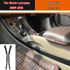 Auto-interieur Sticker Versnellingsbak Beschermfolie Voor Buick Lacrosse 2009-2012 Auto Gear Side Sticker Koolstofvezel Zwart