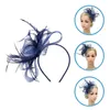 Bandanas Charming Mesh Tea Party Hat Bride Girls Headbands Hats For Women Hair Fascinators