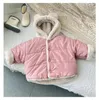 Пуховое пальто, детские куртки для девочек, зимние толстовки с капюшоном для мальчиков и девочек, верхняя одежда для новорожденных, одежда для малышей, От 0 до 7 лет