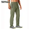 TACVASEN Pantaloni da esterno Uomo Quick Dry Dritto Pantaloni da trekking da corsa Elastico Leggero Yoga Fitness Esercizio Pantaloni sportivi Pantaloni da jogging 240125