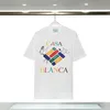 Hommes T-shirts Designer Casablanc T-shirt Fashion Men T-shirts décontractés Homme Vêtements Street T-shirts Club de tennis Casa Blanca Shorts Chéchants Luxury Shirt S-2xl 31