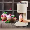 1000ml Mini Ice Cream Tools Fruit Soft Serve Machine for Home Electric DIY Kitchen Maker Fully Automatic Kid279y