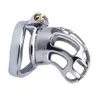 FRRK-116 Mäns kyskhetslås Dildo Anti Cheating CB Lock Stainless Steel Chastity Device Penis Övning Sex Toy The Boys G R