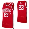 Ohio State Buckeyes Basketball College 10 Jamison Battle Jerseys University 0 Scotty Middleton 34 Felix Okpara 2 Bruce Thornton 1 Roddy Gayle Jr 23 Zed Key Mans Jóvenes