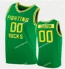 Oregon Jersey Tyrone Williams 9 Keeshawn Barthelemy 4 Brennan Rigsby 11 Rivaldo Soares 12 James Cooper Oregon Ducks Basketball Maglie da basket Mano cucite da uomo cucite