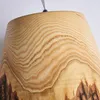 Lampes suspendues Arturesthome Lampe de chevet Art Log Wind Shade Creative Nature Suspendue Plafond Décor