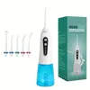 Escolha de dentes de fio dental de água - Irrigador oral dental de 5 modos, portátil recarregável IPX7 à prova d'água pessoal ortodôntico limpador de dentes de água