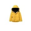 OLEKID-Chaqueta de plumón de invierno para niños, abrigo grueso y cálido de piel de mapache auténtica para bebés de 2 a 12 años, Parka para adolescentes, talla 100-170