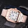 Luxury Mens Watchs Squelette Watch 40 mm Mouvement mécanique automatique Femmes en acier inoxydable Fonds bleu Fashion Mandoues Wristwatch Montre 351