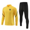 Terengganu FC Mężczyzn Casual Sportsła Dzieci Outdoor Fashion Sport Suit Half Zipper Długie rękaw