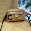 Women Vintage Crossbody Designer Bag 26CM Camera Bag Leather Matelasse Chain Shoulder Bag Silver Hardware Luxury Handbag Coin Purse Suitcase Pochette Clutch