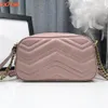 Corrente bolsa de ombro sacos de mão moda couro genuíno simples ouro letras ferragem zíper alta qualidade zig zag2970