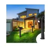 ダブルヘッドIP65防水LEDを備えたヴィラランドスケープハイポール屋外芝生のための超明るい庭のライト