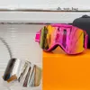 女性のためのサングラスデザイナースキーゴーグルルネットアイウェアメンレディース調整可能な豪華な大きなアイウェアグラス磁気メガネ付きフルフレームバレンティーノ2680