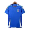 2023-24 Italia Chiesa Soccer Jerseys 24-25 Italie 125th Raspadori Verratti Barella Donnarumma Shirt Totti Lorenzo Politano Zaniolo Miretti Football Uniforme