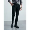 Herenkostuums Rokkostuum Broek Casual Stretch Effen Kleur Zakelijk Formeel Kantoor 2024 Trekkoord Voor Mannen Dagelijkse kleding Z74