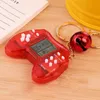 Mini Handheld Portable Gamepad Game Players Retro Game Controller Box Keychain Built In Games Controller Mini Video Game Console Key Hanging Toy With Bell