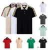 Gucc T-shirt Luxe Italië Heren Stylist Polo Gg Shirts Herenkleding Korte Mouw Mode Casual Zomer T-shirt Streep Shirt T-shirts Snake Polo's Bee Bloemen Gucii 91