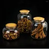 Storage Bottles Glass Tank Containers Lids Canisters Jars Food Flour Jar Coffee With Sugar Canister Kitchen And