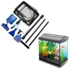 Cleaning 6 In1 Aquarium Cleaning Kit Aquarium Fish Tank Brush Glass Wiping Long Handle Tool Fish Tank Supplies Floating Object 2017