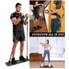 Opvouwbare push-up trainingsbordbrancards Multifunctioneel voor tweeërlei gebruik Antislip Fitness Verfijning Abs Pectoralis Brace Home 240123