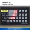 ZONESUN Automatic Cap Pressing Machine Bottle Capper Pocket Perfume Sealer Vial Corking Equipment ZS-YG12
