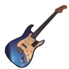 Ultra S T HSS Cobra Blue Guitar som samma av bilderna