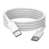 USB C إلى النوع C Cables PD شحن سريع 18W 20W ل SAMSUNG S21 S20 NOTE 20 شحن سريع 4.0 1M 2M 3FT 6FT