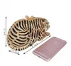 Djurform Crystal Bag Tiger Rhinestone Clutch Bag Party Women Purse Luxury Evening Bag Wholes Sac de Luxe Femme Bolso 240125