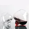 تهتز cope gyro غزل الويسكي الزجاج مخروط القاعدة انخفاض هزاز كأس النبيذ الخمور كونياك مارتيل كريستال ويسكي tumbler 240127