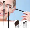 Pinceaux de maquillage 4 pièces, pinceau d'ombre de nez, correcteur sous les yeux, outil applicateur d'eye-liner en poils de cheval