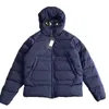 Topstoney Marque Hommes Doudoune Designer Mâle Puffy Poche Latérale Veste D'hiver Mode Hommes Femmes Couple Zip Col À Capuchon Casual Outwear