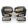 Gants MMA demi-doigt pour hommes PU boxe karaté Muay Thai combat gratuit Sanda Muay Thai combat Kick Boxing équipement d'entraînement 240125