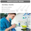 Disposable Flatware 100 Pcs Plastic Smidgen PP Scoop Spoons Micro Labs Measuring Xiaoxiang