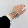 Bangles Fashion Bracelet Skeleton Ghost Claw Bracelet Female New Style Rebellious Personality Bangles Goth Bracelet No Box