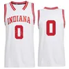 Indiana Hoosiers Basketball College 32 Trey Galloway Jerseys University 2 Gabe Cupps 21 Mackenzie Mgbako 0 Xavier Johnson 1 Kelel Ware Malik Reneau Mans ungdomskvinna