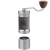 1ZPRESSO Je plus Manuelle Kaffeemühle, Aluminiumgrat, Edelstahl, verstellbare Bohnenmühle, Mini-Fräsen, 35 g, 210609189W