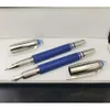 2024 Blue Planet Special Monte Roller Ballpoint Fountain for Office Gift Pen No Box