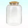 Storage Bottles Glass Tank Containers Lids Canisters Jars Food Flour Jar Coffee With Sugar Canister Kitchen And