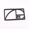 Charms 5pcs Miniature Hollow Golden Ratio Viewer Alloy DIY Glue Frame Earring Necklace Pendant Jewelry Make