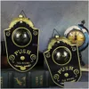 Andra festliga partier Halloween One Eyed Doorbell Haunted Decoration Horror Props Glowing Hanging Piece Door Eyeball Bell Dro DHV2H